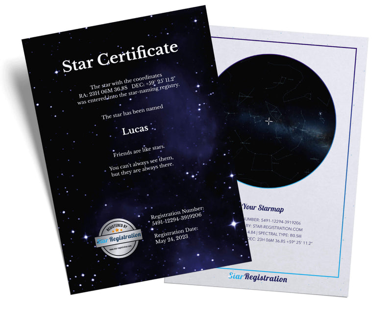 Buy Name A Star Gifts From Our online US Star Registry